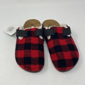 Magellan Women's Buffalo Plaid Clog Slipper